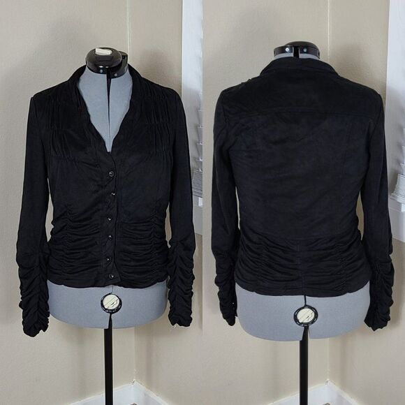 Miilla Jacket Sexy Felt Gothic Style No i036 - Picture 1 of 16